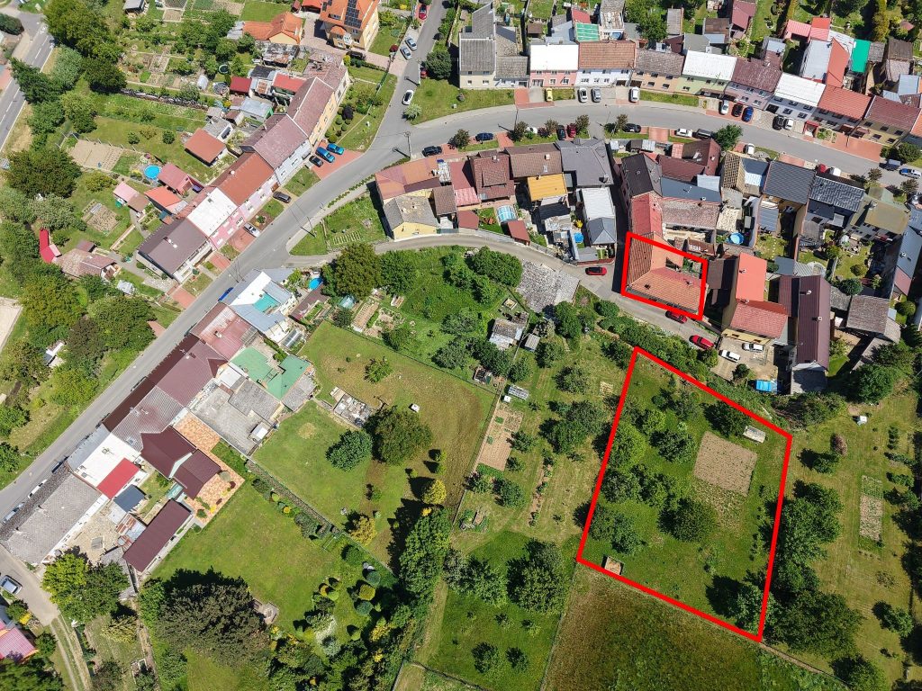 Rozsah pozemku, dům a zahrada